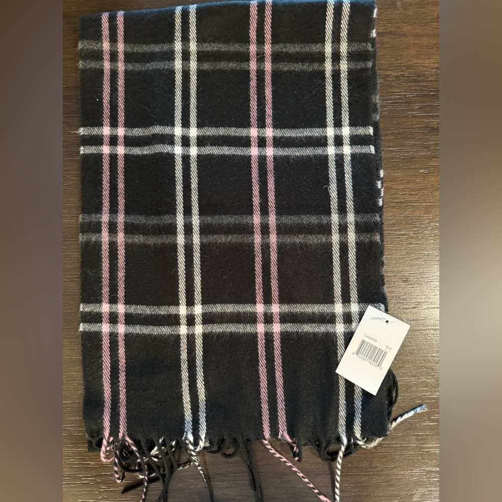 plaid scarf